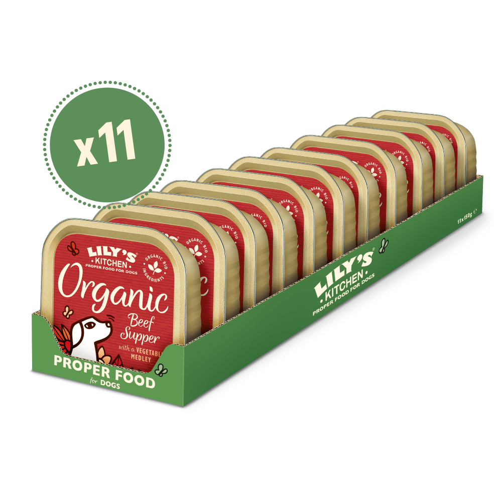 Organic Beef Supper (11 x 150g)