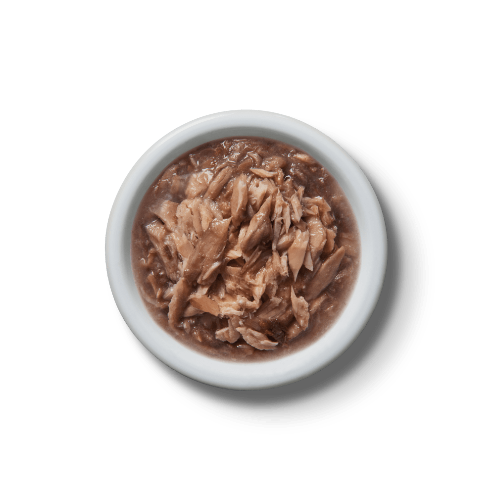 Filets aus zerkleinertem Thunfisch und Lachs für Katzen (24 x 70g)