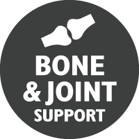 Unterstützt Knochen und Gelenke