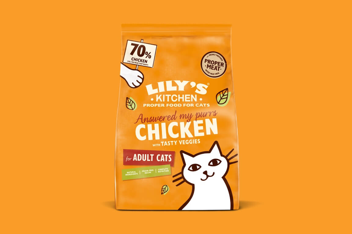Alimento seco Cazuela de pollo para gatos